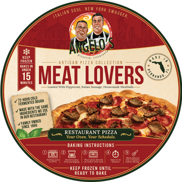 Frozen Meat Lovers Pizza