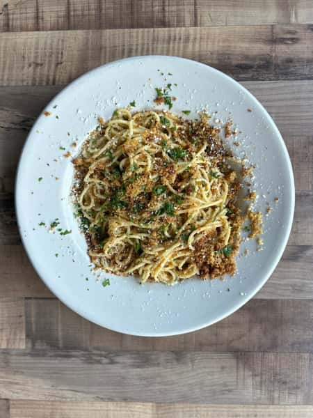 Pasta Aglia E Olio Angelo's Way
