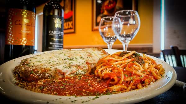Eggplant Parmigiano Dinner