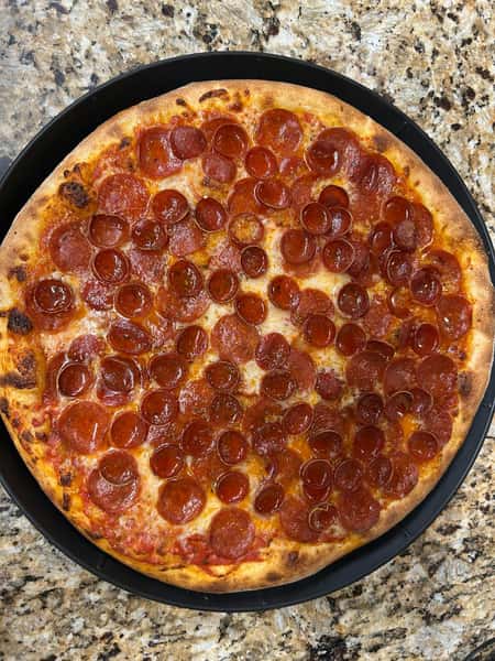 Loaded with both regular pepperoni and our cup and crisp pepperoni