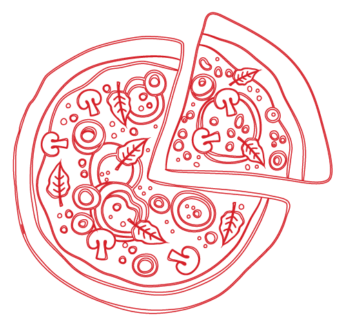 pizza illustration
