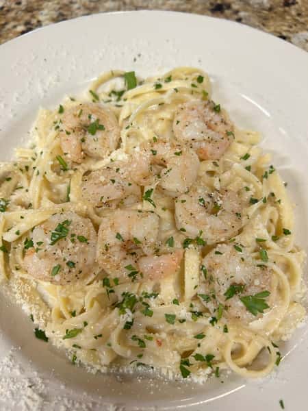 Shrimp Fettuccine Alfredo