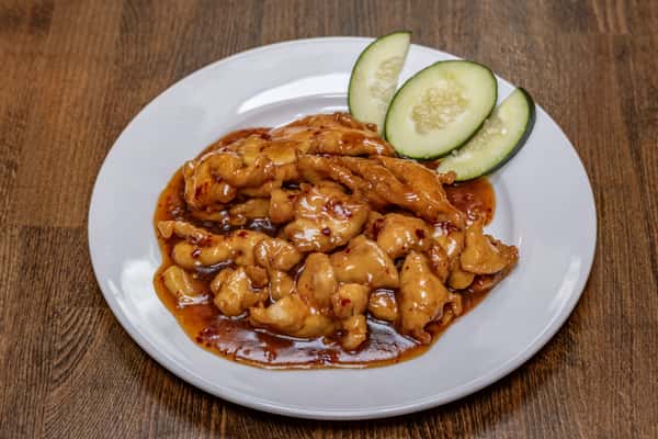 Sliced Crispy Chicken with Ginger