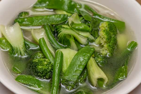 Mixed Vegetables Noodle Soup