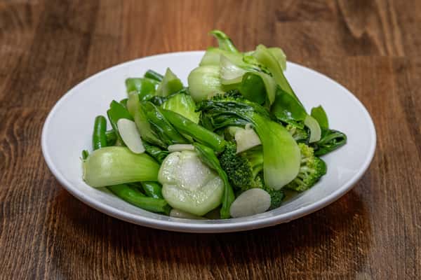 Mixed Vegetables with Fresh Garlic