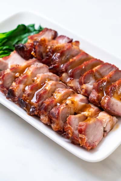Red pork barbeque
