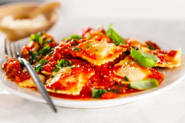 Meat or Cheese Ravioli