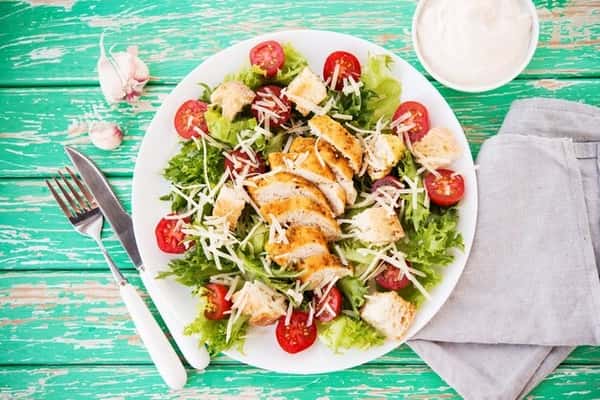Lunch Chicken Caesar Salad