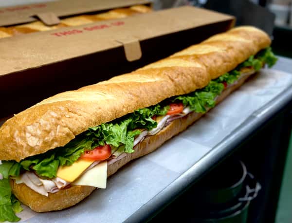 American Party Sub Sandwich