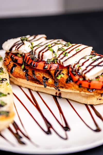 Eggplant Caprese Sandwich