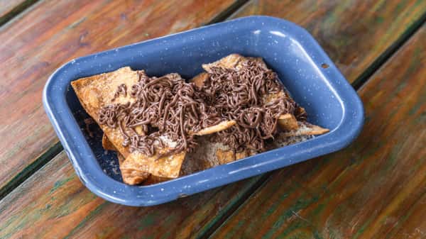Kids Nutella Nachos