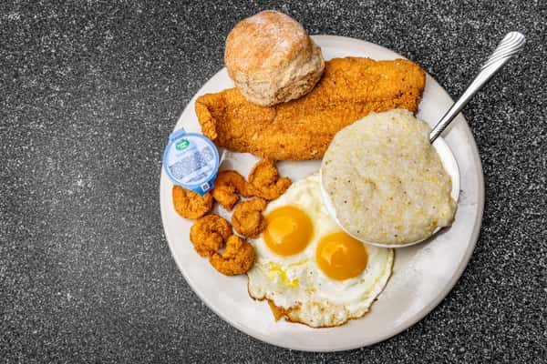 Fish And Shrimp Combo