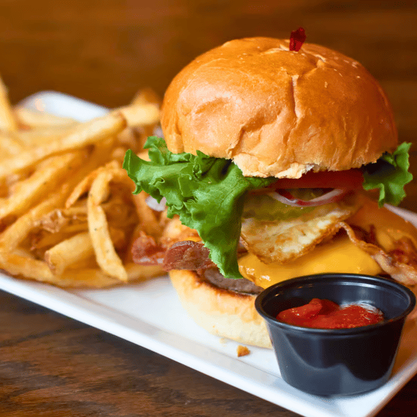 Burger with Fries