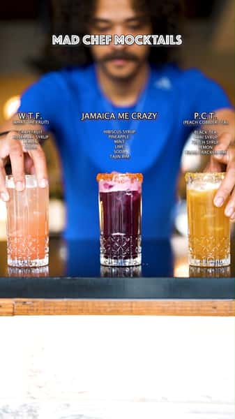 All the craft, none of the booze. 🍹✨
Our bartender-crafted mocktails are made with the same care, balance, and creativity as your favorite cocktails — bright, refreshing, and perfect for sipping with dinner, happy hour bites, or a night out with friends.
#MadChefKitchen #Mocktails #EllicottCity