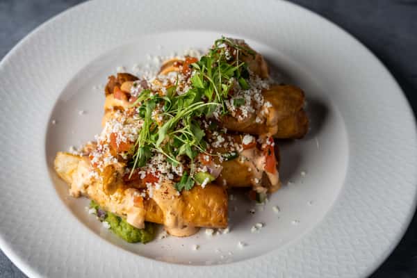 chicken flautas