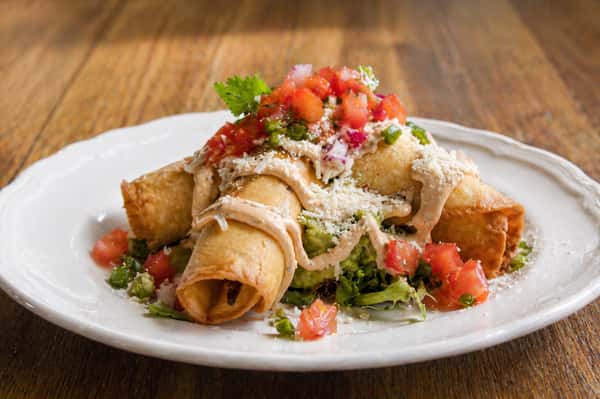 chicken flautas