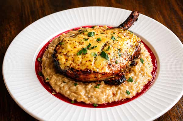 Applewood Smoked Pork Chop