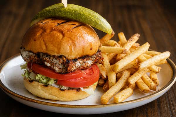 Blackened Mahi Sandwich