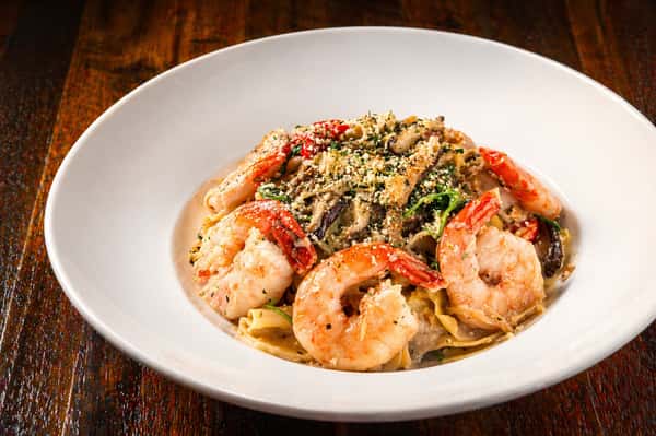Shrimp Pappardelle
