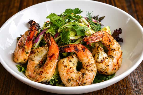 Grilled Shrimp & Avocado Bowl