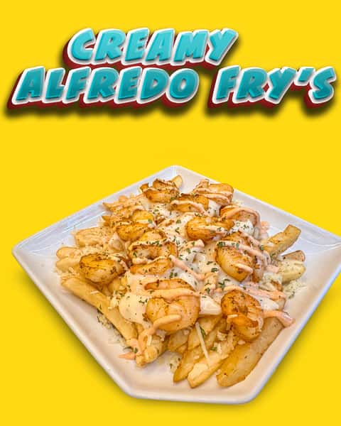 Creamy Alfredo Loaded Fry Day French Fries