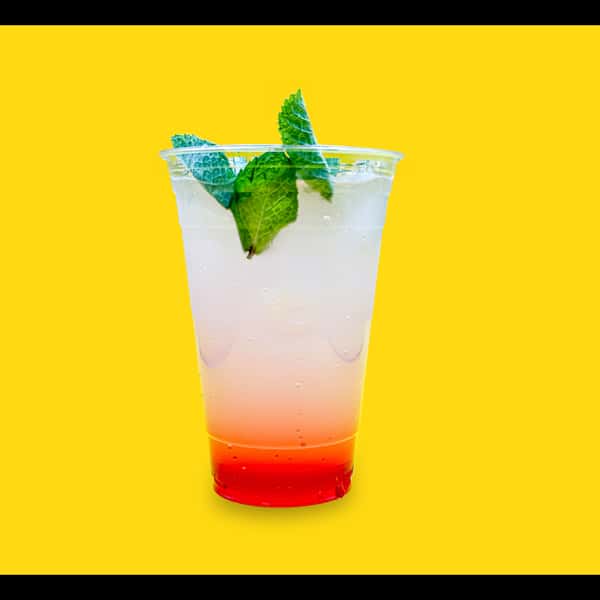 Jay's Strawberry Mint Lemonade at Fry Day Loaded French Fries