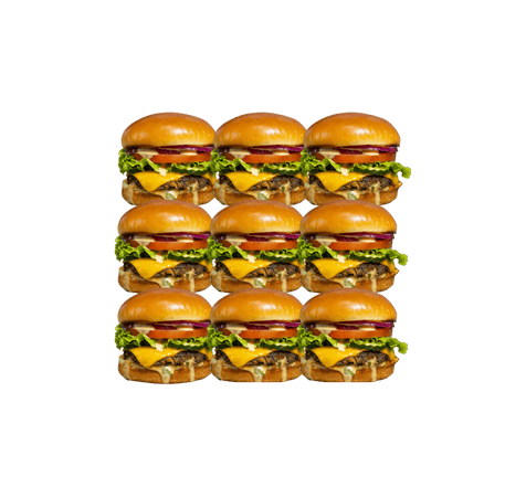 Dozen Herbie Burger Box