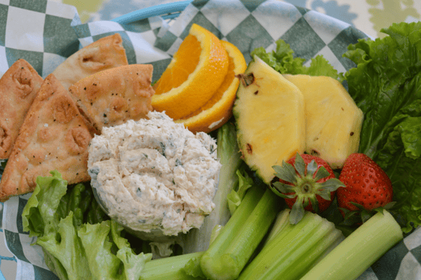 Tarragon Chicken Salad Nibble