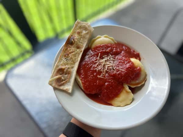 Cheese or Beef Stuffed Ravioli