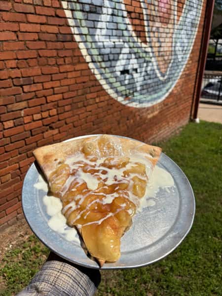 Slice of Apple Pie Pizza