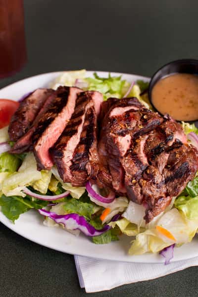 Top Sirloin Steak Salad