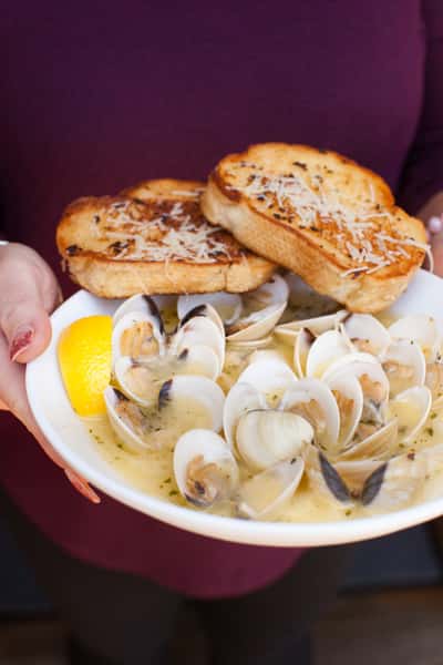 Steamed Clams Menu West End Bar & Grill Bar & Grill in Cambria, CA