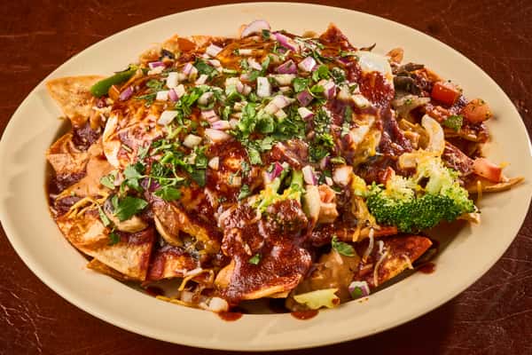 Veggie Chilaquiles