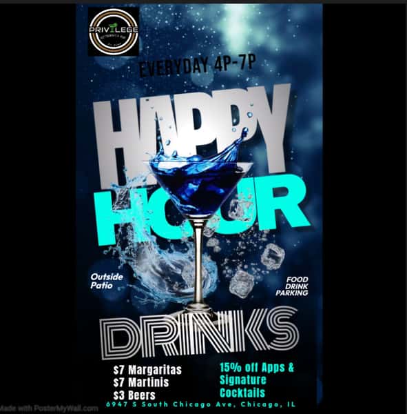 HAPPY HOUR WED-SUN