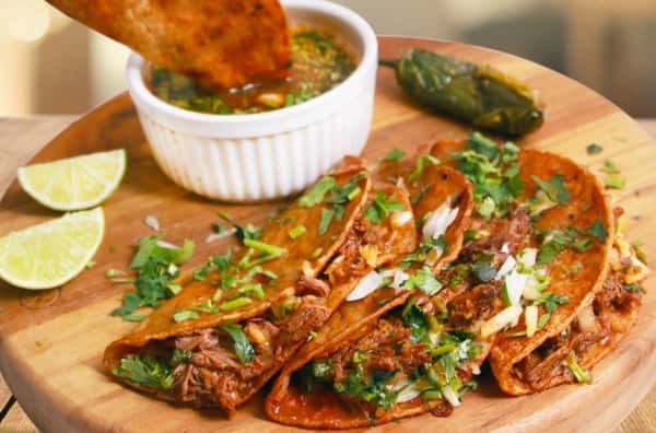 birria tacos