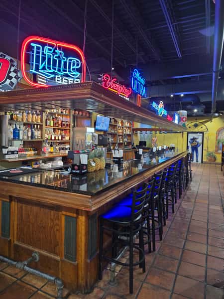 bar area
