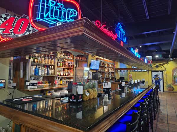 bar area