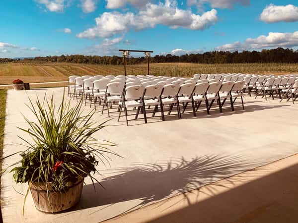 wedding setup