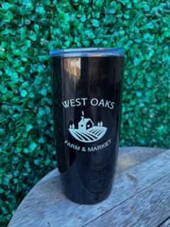 West Oaks Black Tumbler