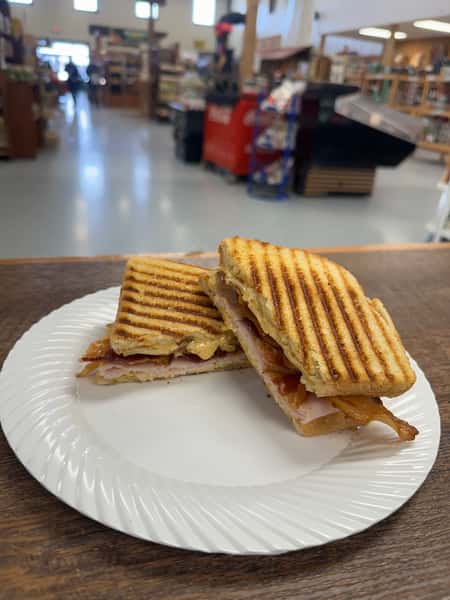 Spicy Turkey and Bacon Panini
