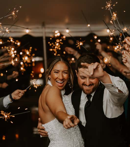 Sparkler Send Off