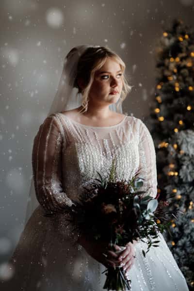 christmas bride