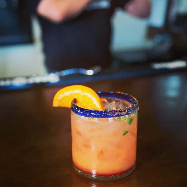 CUCUMBER JALAPEÑO SPRITZ Happy Hour Los Sombreros Mexican