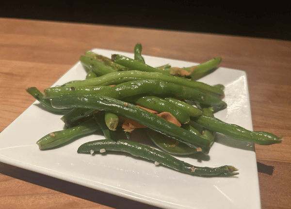 Side Fresh Green Beans