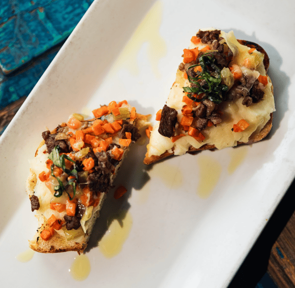 Filet Mignon Bruschetta