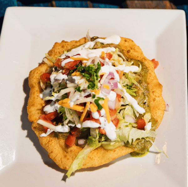 Navajo Taco - Green Chile Pork
