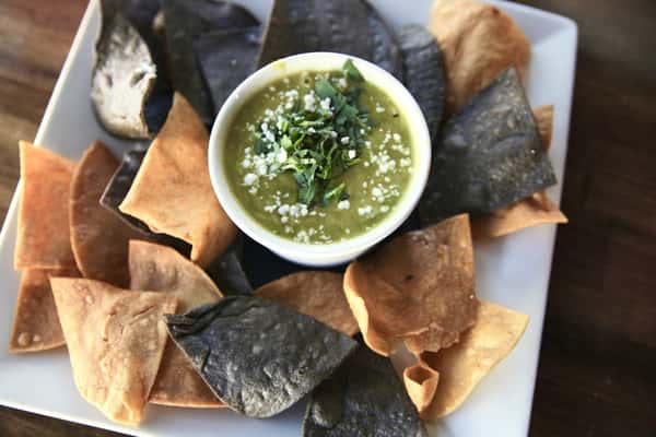 salsa and chips