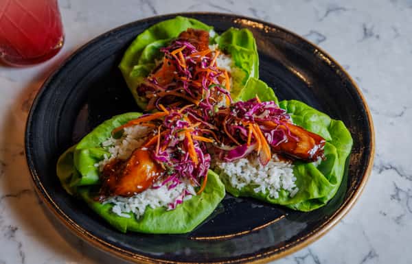 Pork Belly Lettuce Wraps