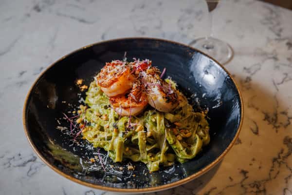 Blackened Shrimp Fettuccine