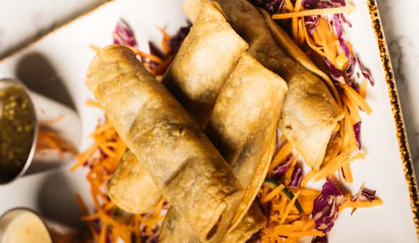Black Bean "Chorizo" Taquitos